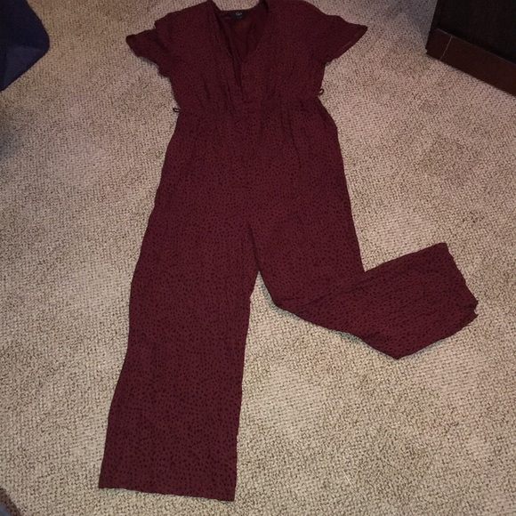 RAILS JET RUST SPOTTED PRINT JUMPSUIT SIZE SMALL - Picture 3 of 9